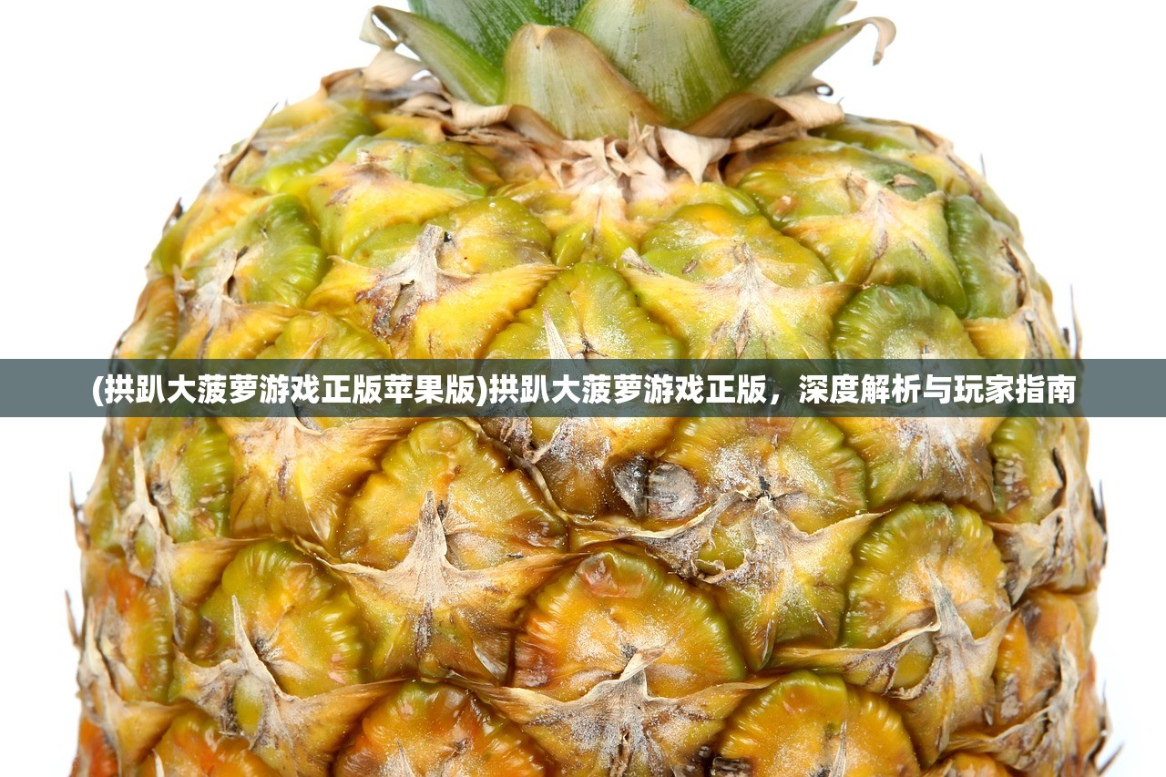 (拱趴大菠萝游戏正版苹果版)拱趴大菠萝游戏正版，深度解析与玩家指南